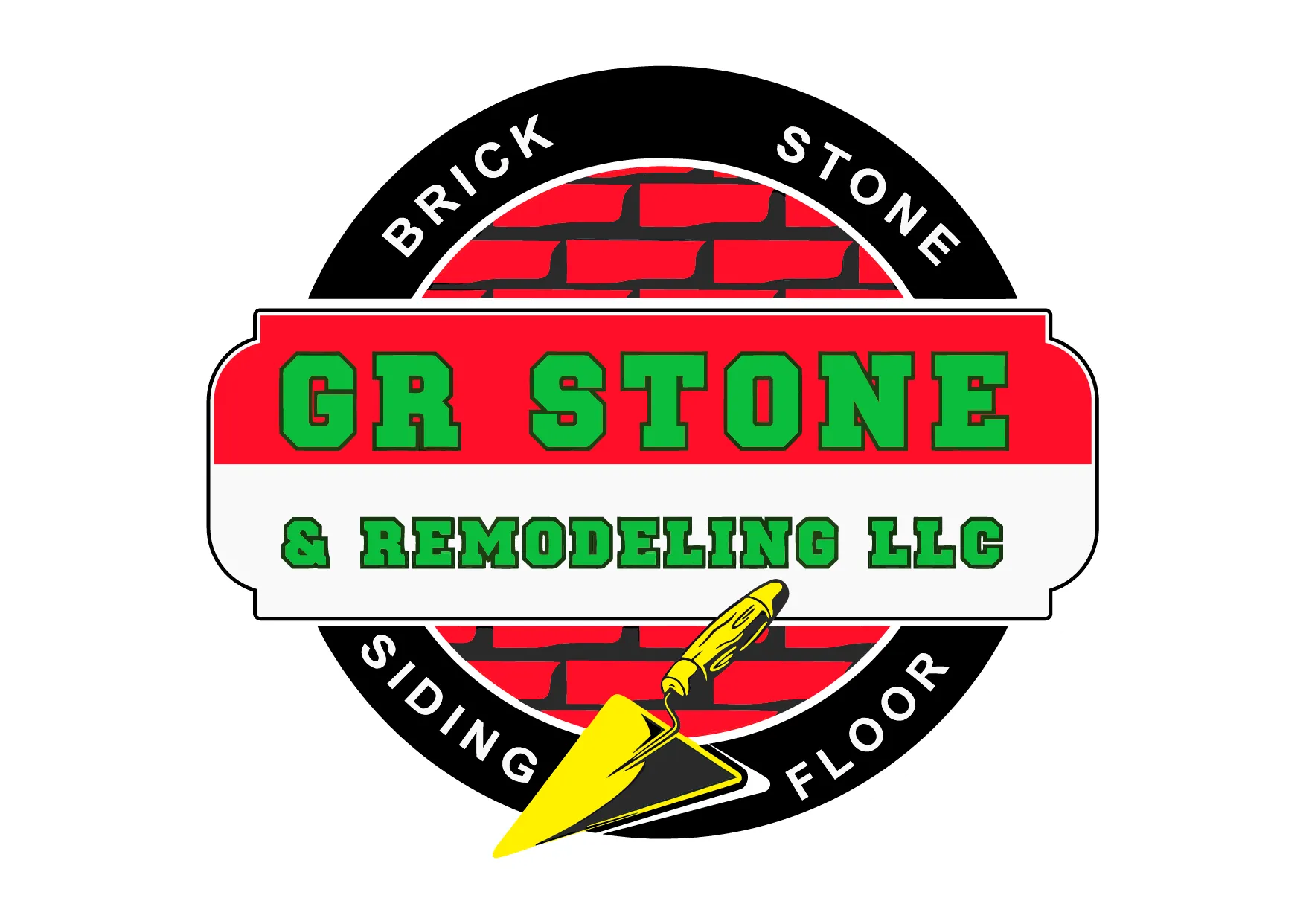 logo GR Stone & Remodeling LLC