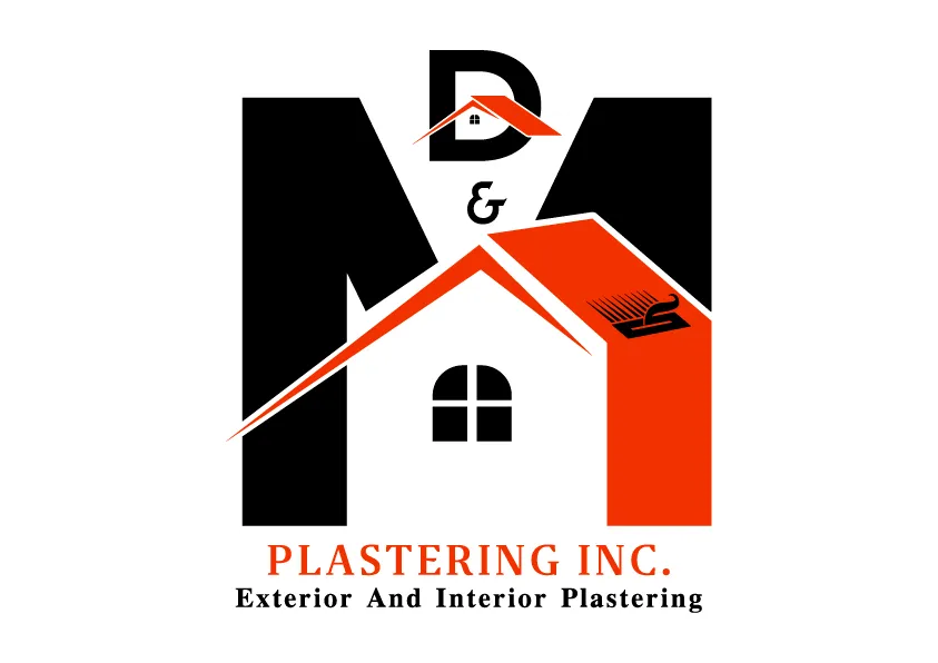 logo D & M Plastering INC