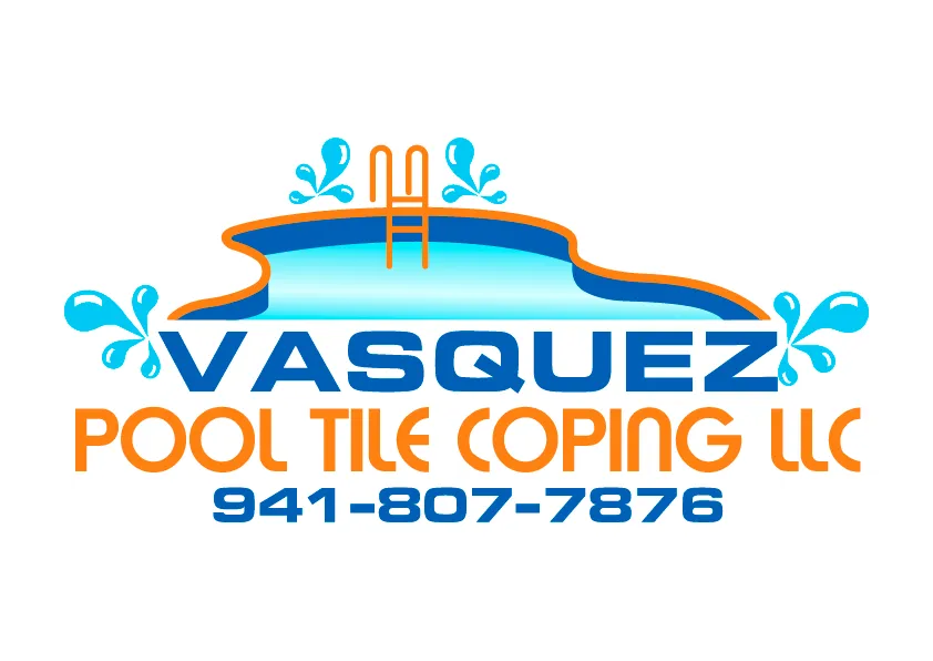 logo Vasquez Pool Tile Coping LLC