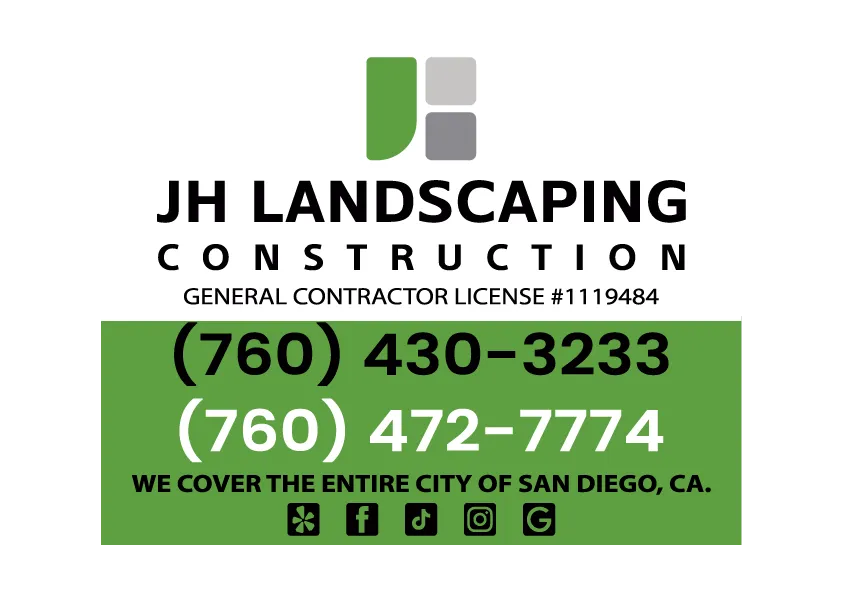 logo JH landscaping construction Inc