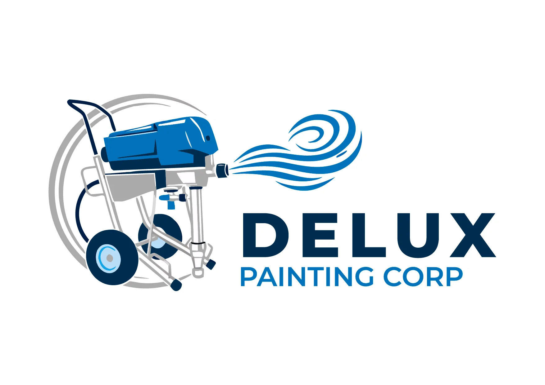 logo Delux Painting CORP