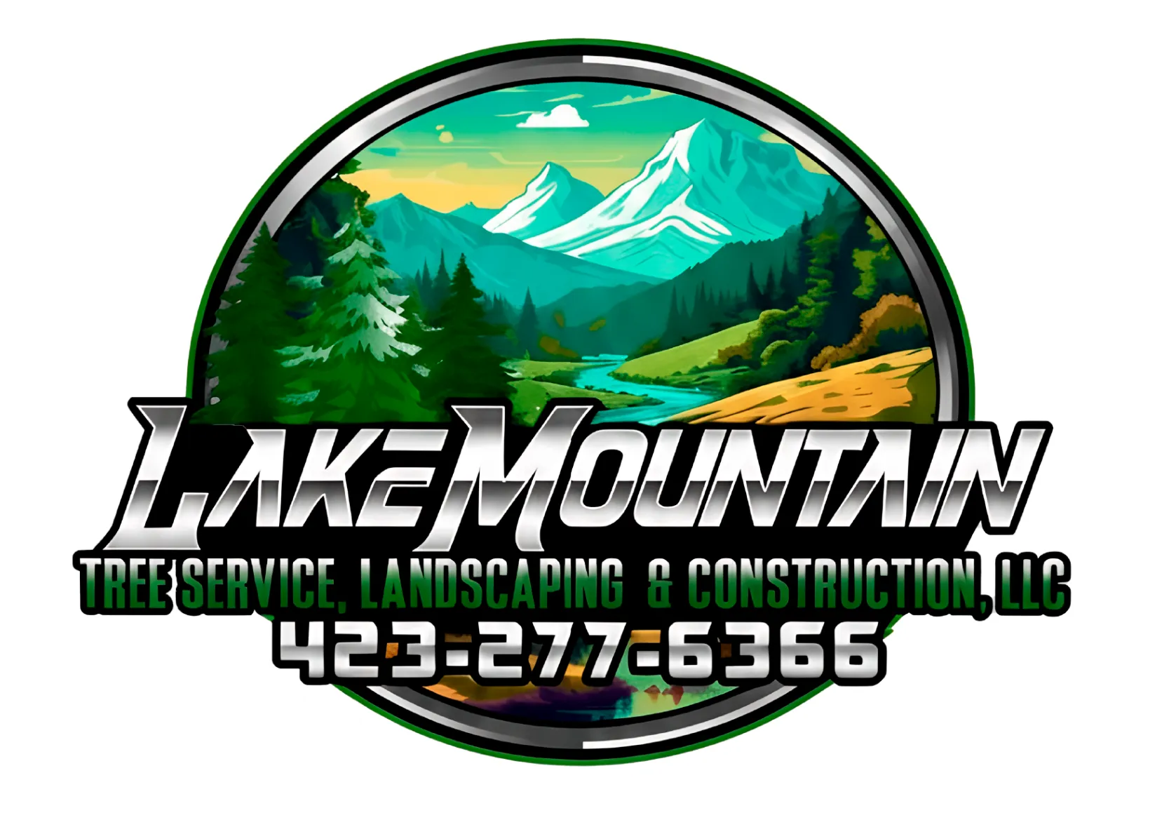 logo Lake Mountain Landscaping & Construction  LLC
