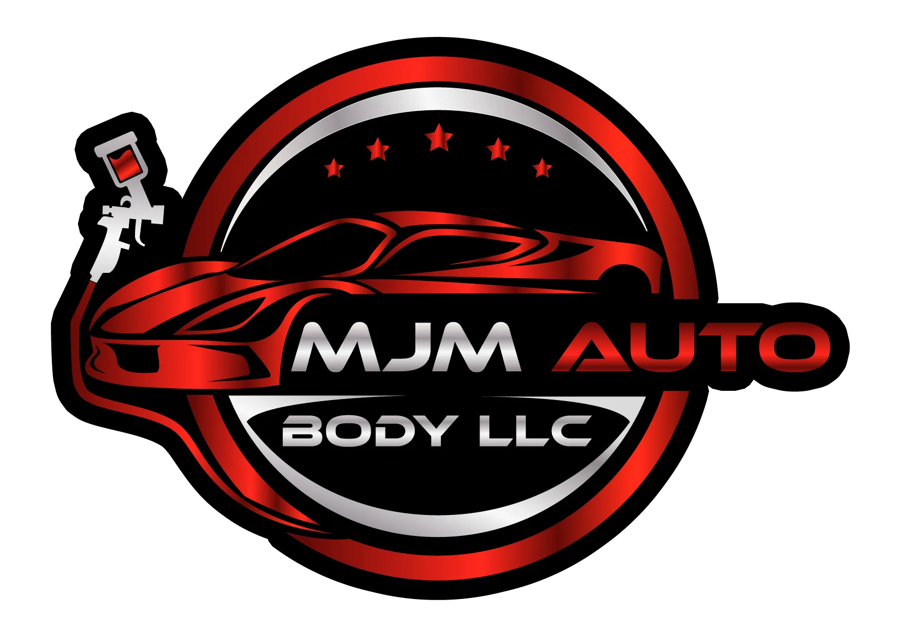 logo MJM Auto Body LLC