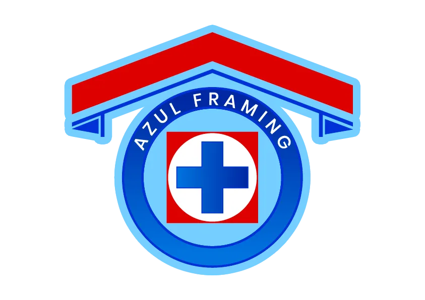 logo Azul Framing