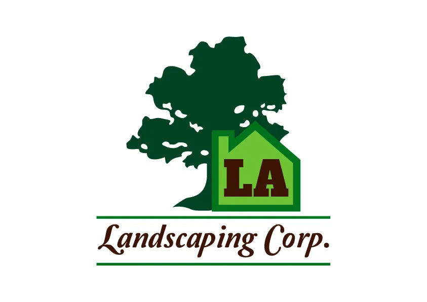 logo LA Landscaping Corp