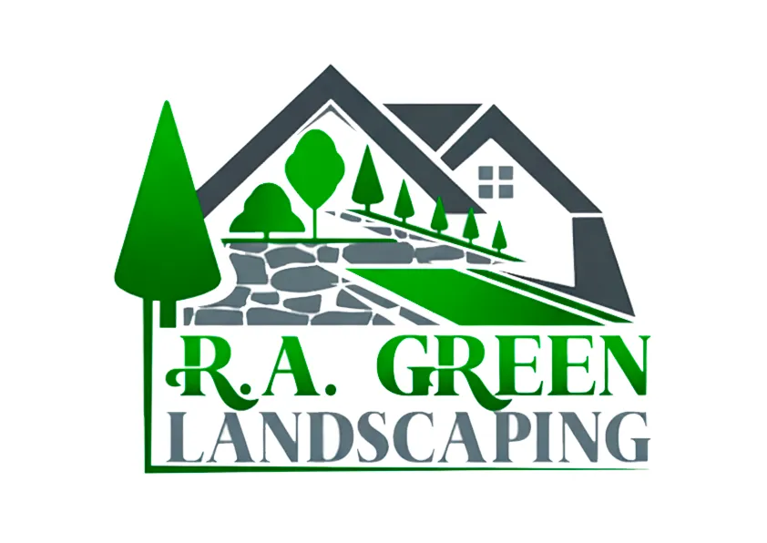 logo R.A Green Landscaping