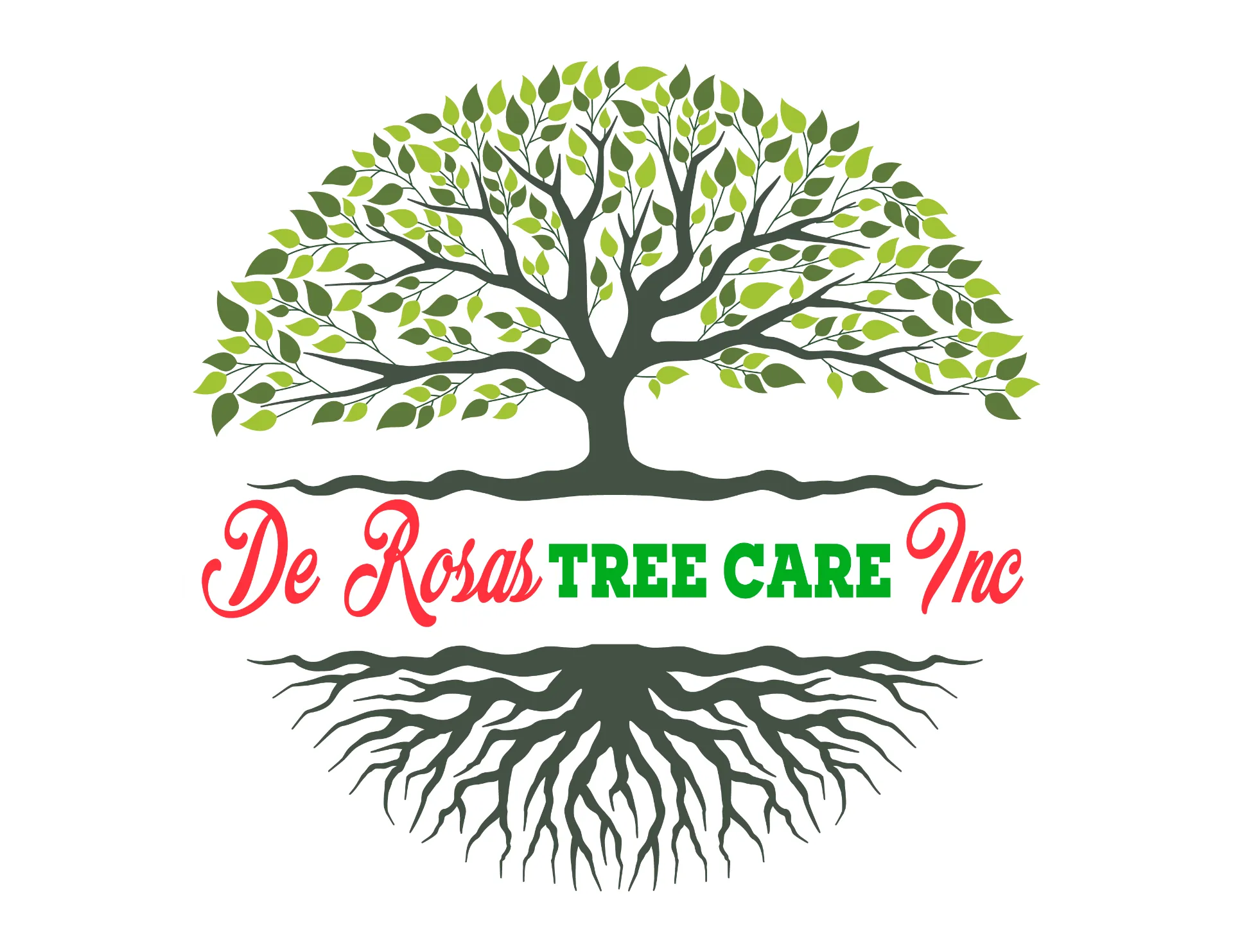 logo De Rosas Tree Care Inc