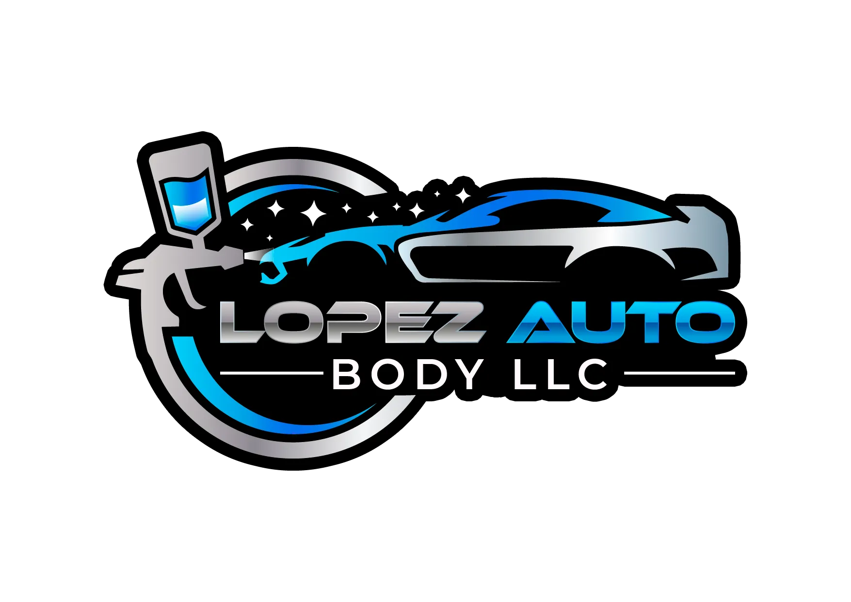 logo Lopez Auto Body LLC