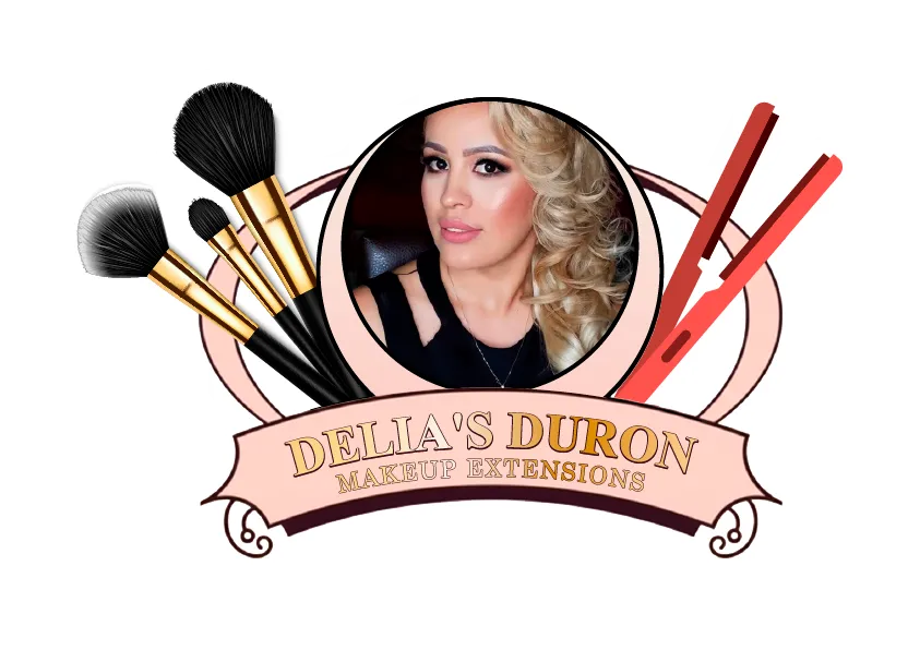 logo Delia's Duron Makeup Extensions
