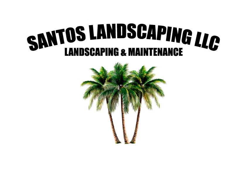 logo Santos  Landscaping LLC