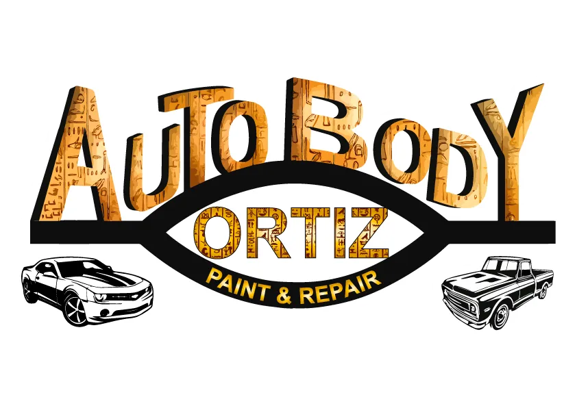 logo Ortiz  Auto Body Paint &  Repair
