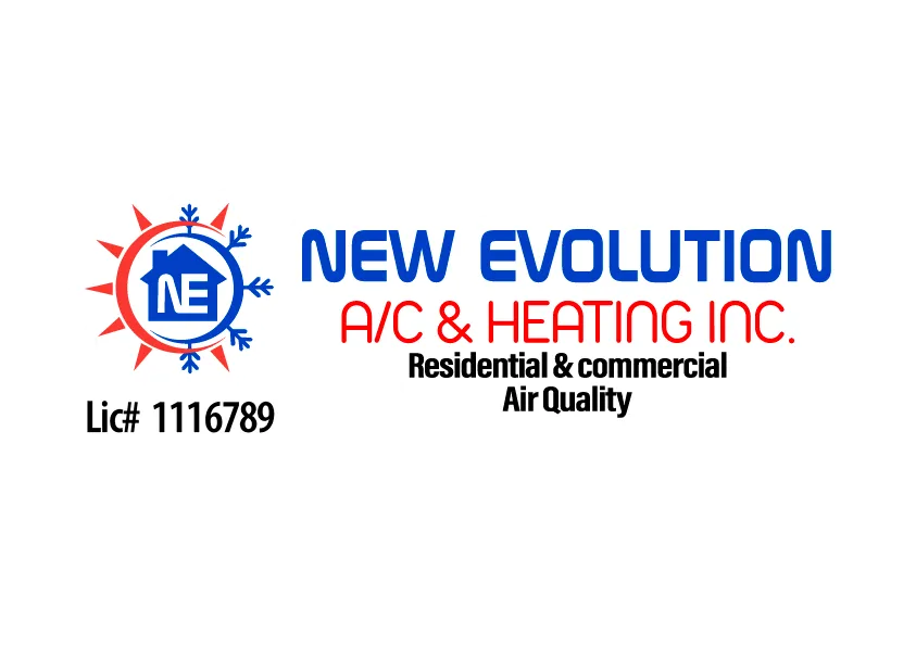 logo New Evolution A C & Heating INC