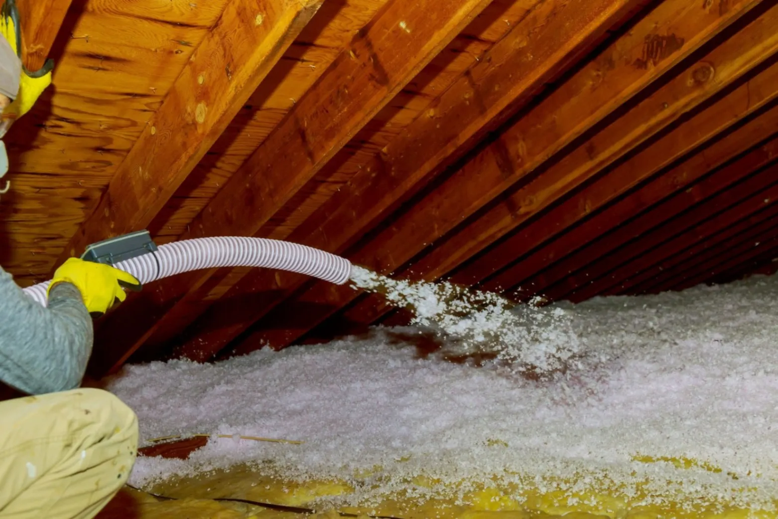 DRILL 8 FILL INSULATION background