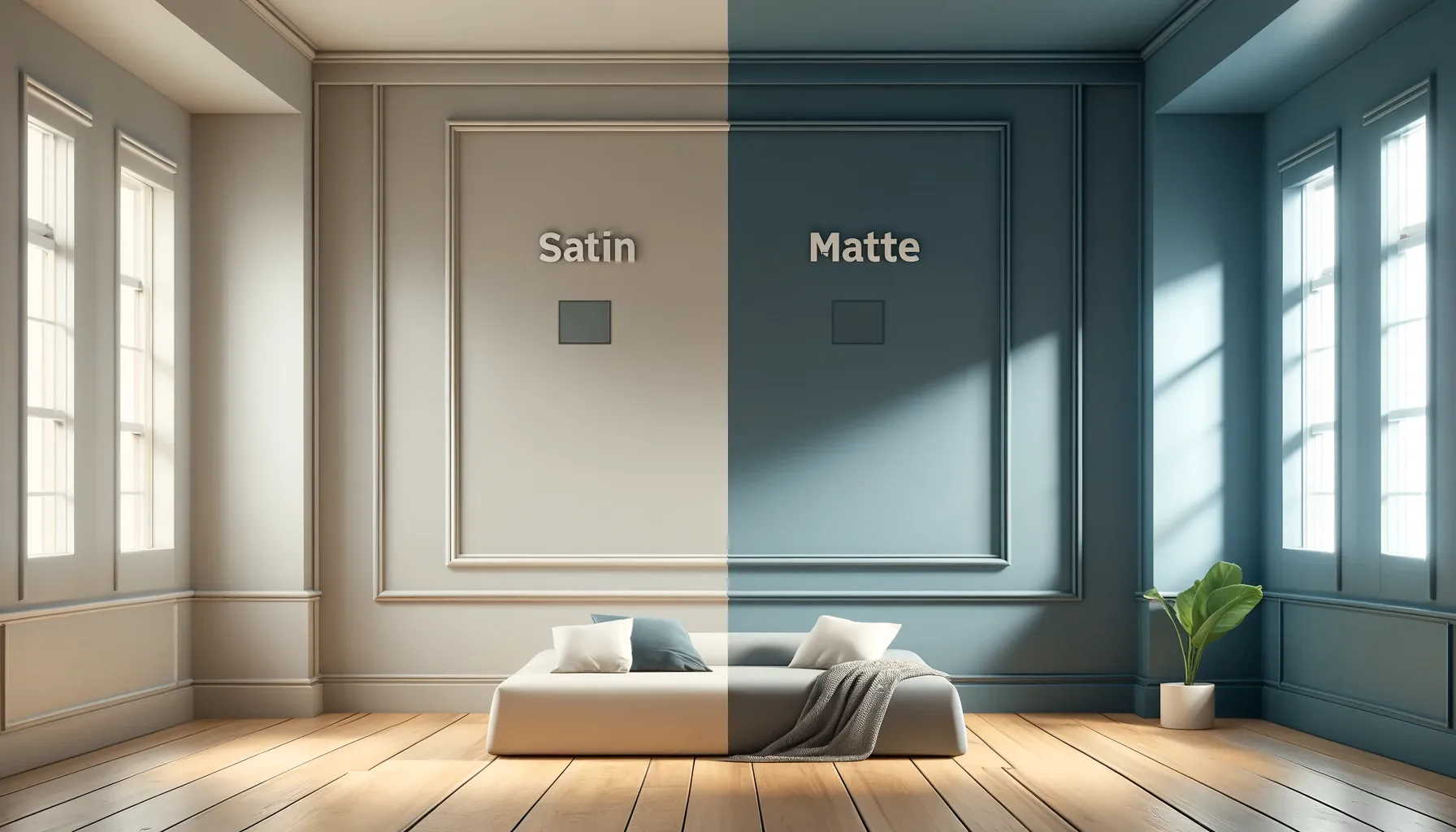 Satin vs Matte Paint: Let’s Choose the Right Finish for Your Home!