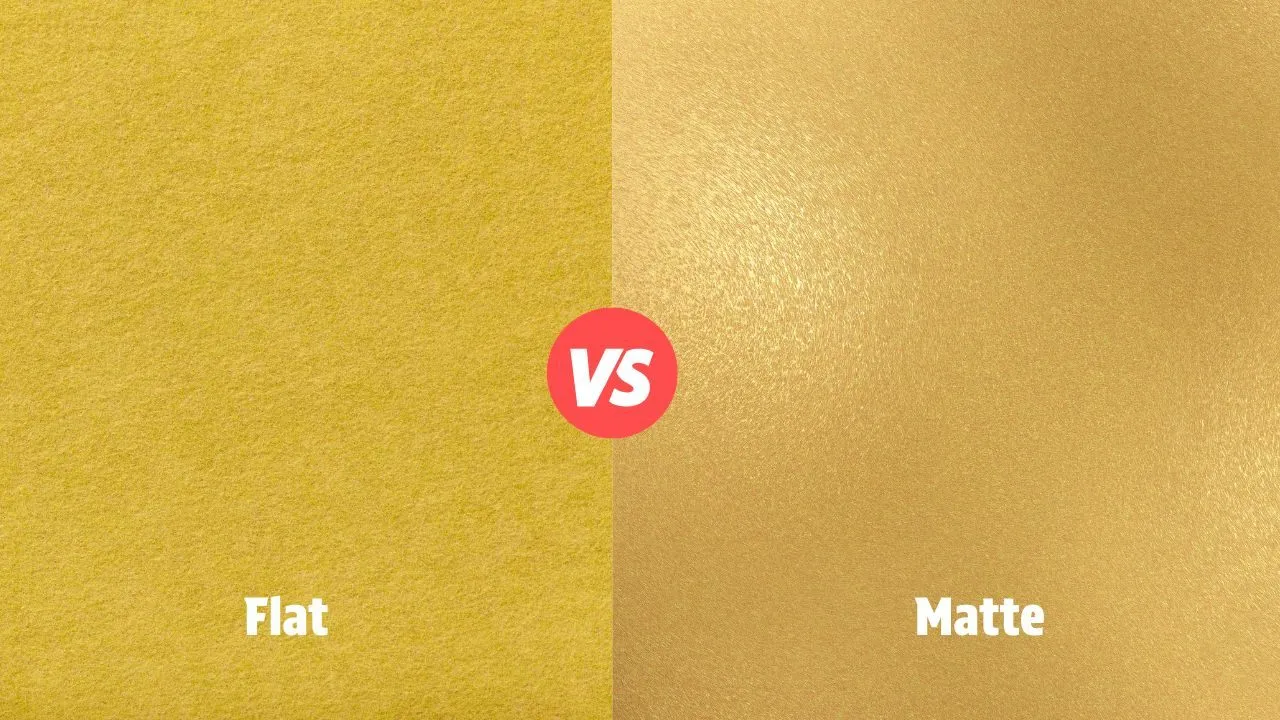 Flat vs. Matte: Unveiling the Difference