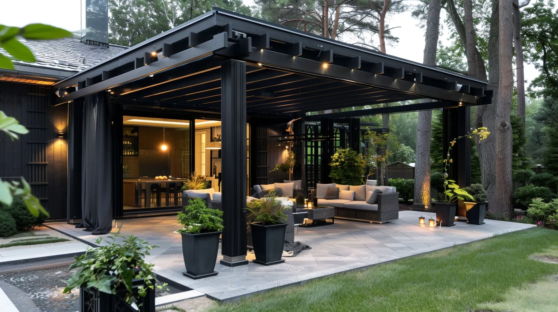 Covered Patios: Enlarging Your Living Space Outdoors!