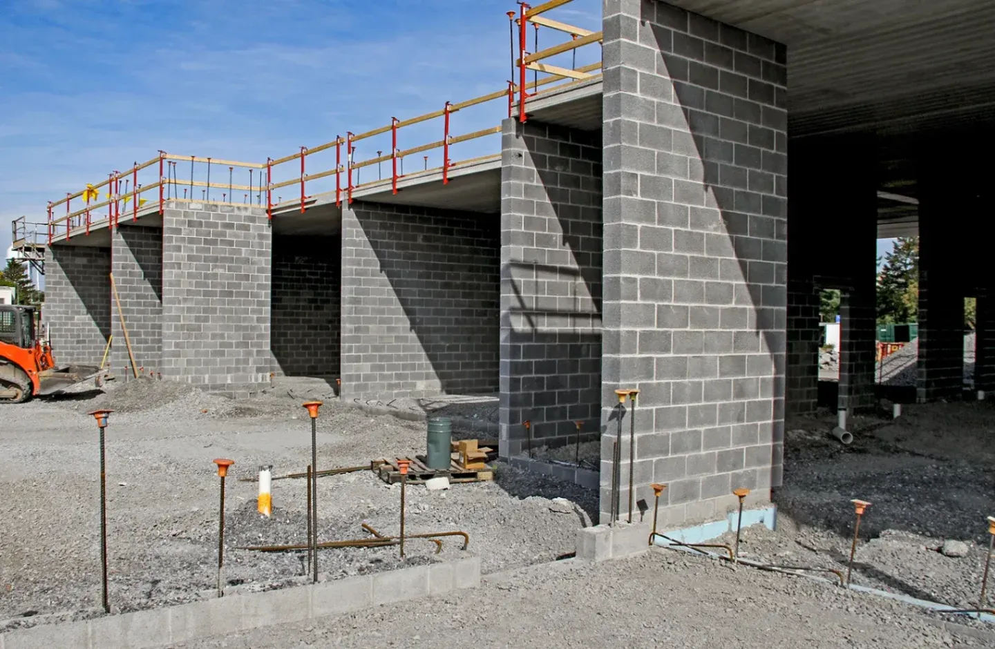 CMU walls