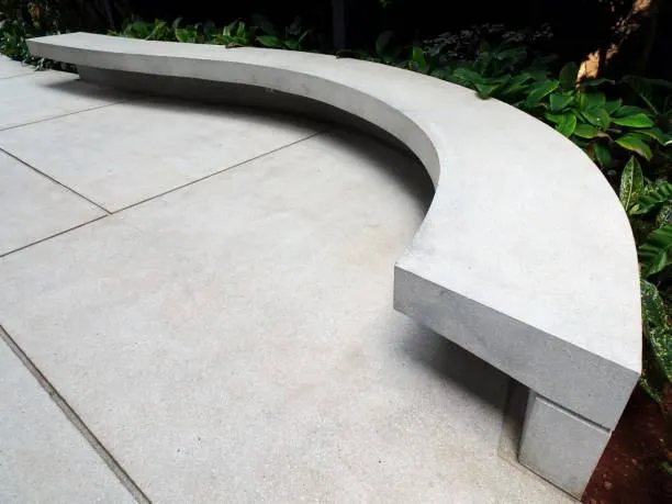 Benches concrete