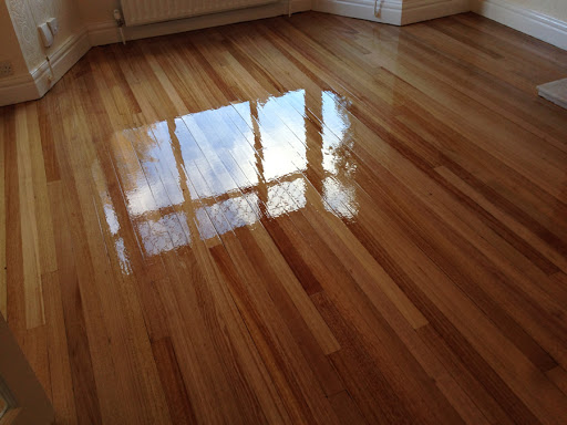 Hardwood refinishing