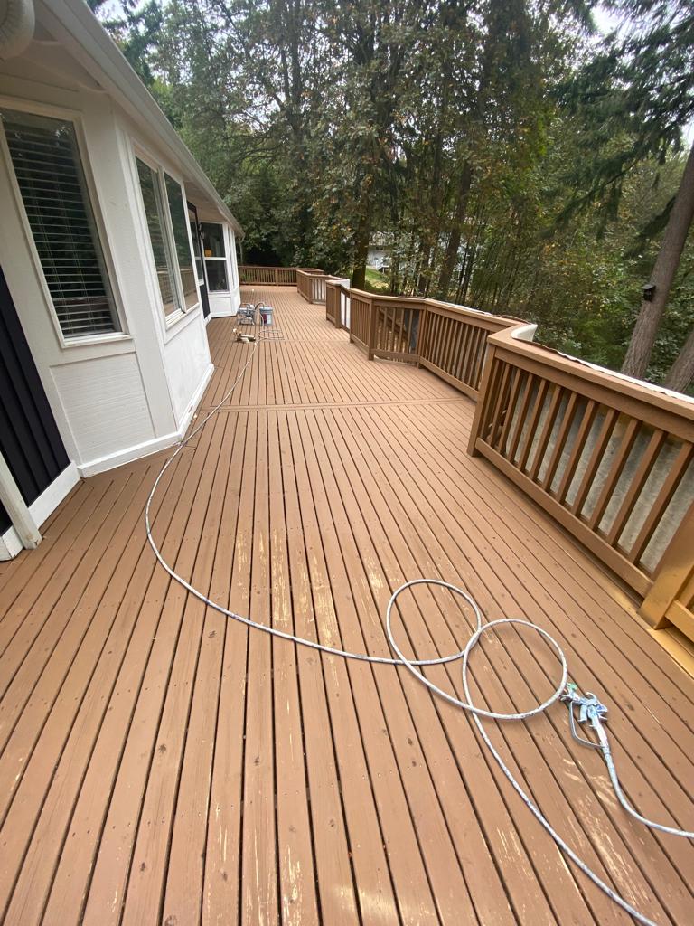 Upgrade Your Appeal and Durability with Our Deck Painting Services