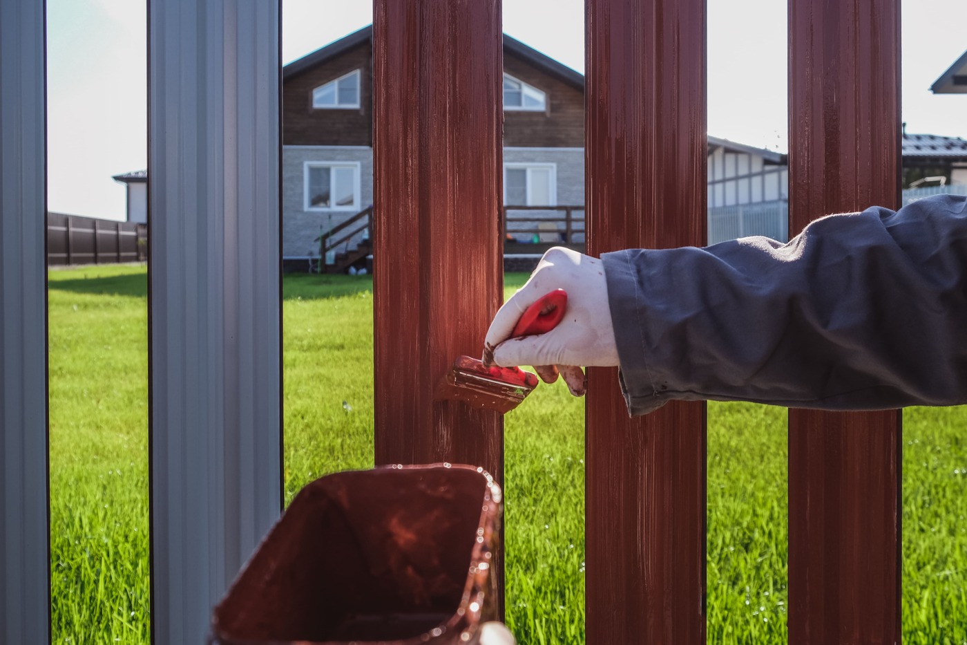 Extend Your Barriers’ Lifespan With our Fence Painting Services!