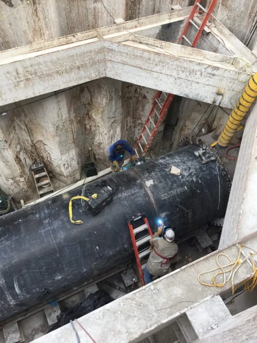 Abel Welding Services in Davie, FL, delivers flawless high-pressure pipe welding verified by rigorous X-ray testing.