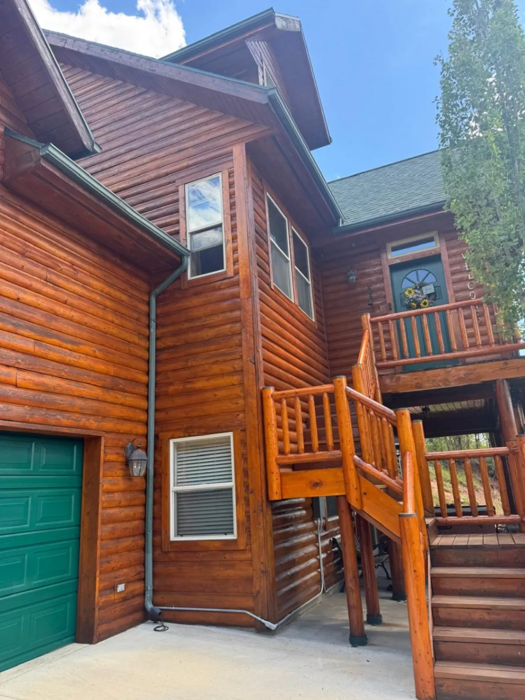 Preserve Your Natural Mountain Timber with Professional Wood Staining Services