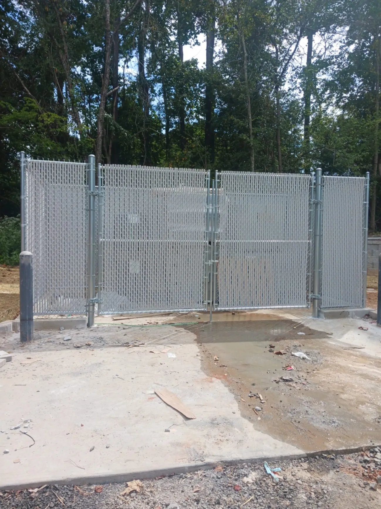 Get Our Chain Link Fence with Privacy Slats in Dawsonville, GA