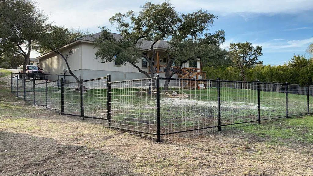 Welded Mesh Fence Installation in Bulverde, TX