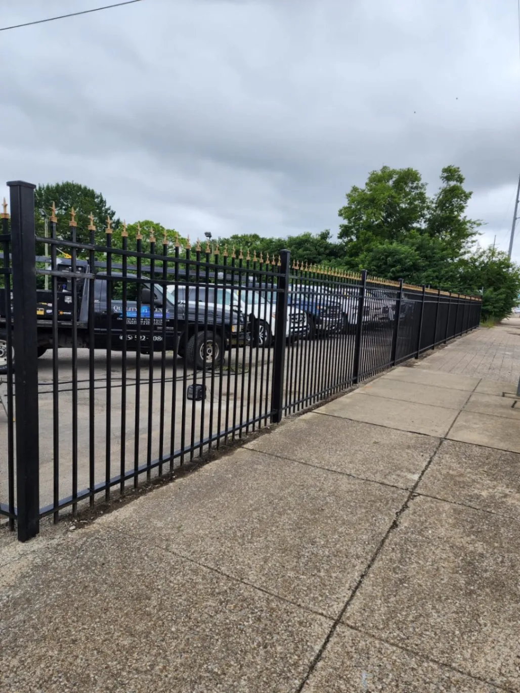 As a trusted fence company, Quality #1 Fence and Deck Company installs heavy-duty chain-link, tall metal, and sleek aluminum fences to keep trespassers out.