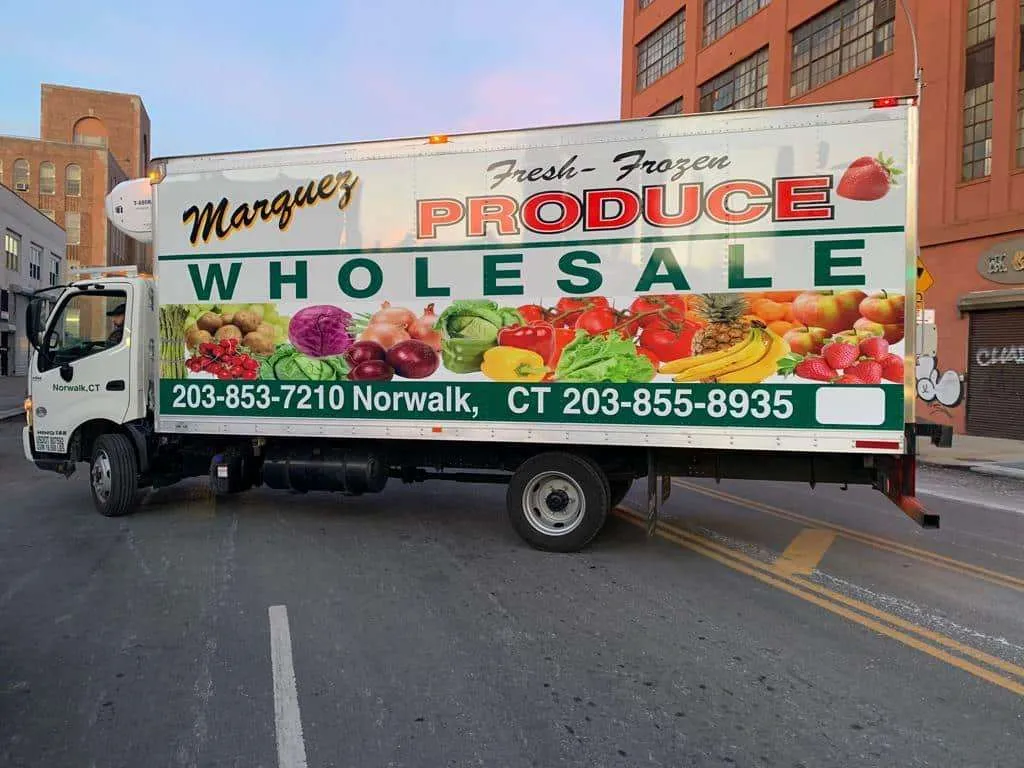 A big wrapped truck - Truck Wraps in Brooklyn, NY