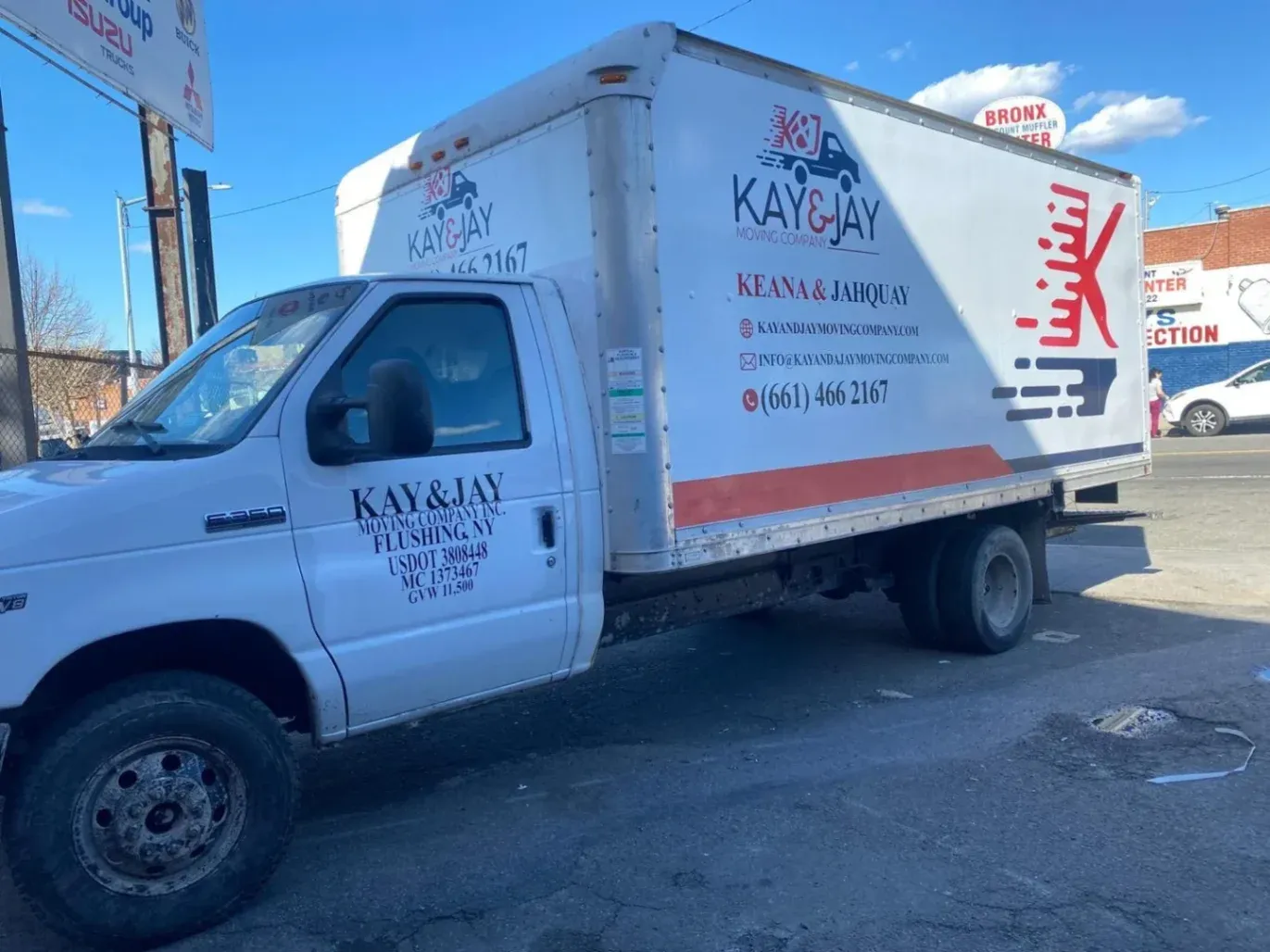 A big wrapped truck - Truck Wraps in Brooklyn, NY