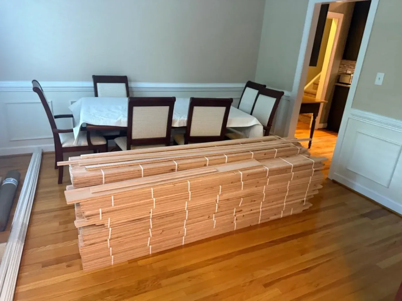 DNH Hardwood Flooring LLC Guarantees No Warping or Buckling: We let your wood acclimate in your home for 72 hours before installation so it stays perfectly flat.