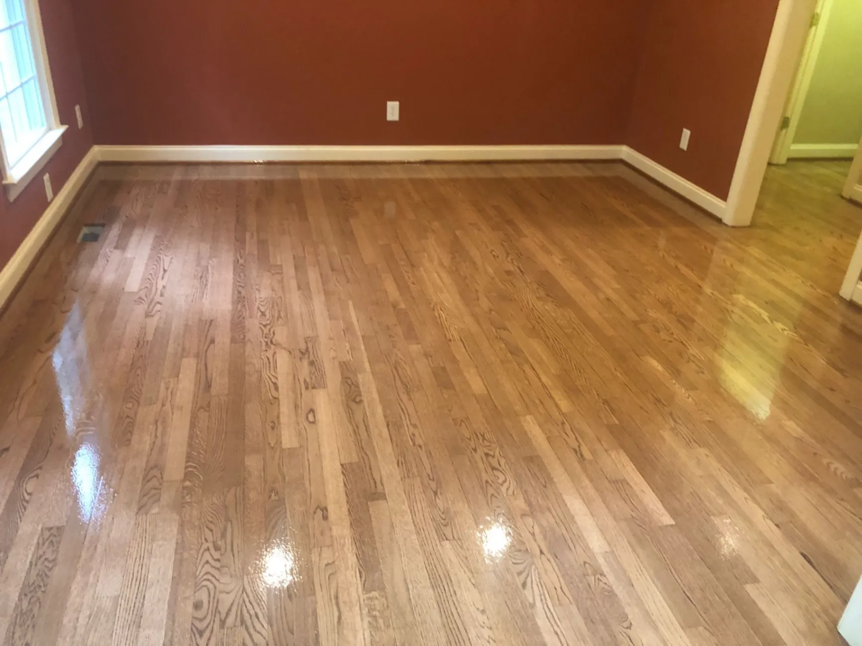 Heavy-Traffic Hardwood Floor Refinishing near Raleigh, NC | Fast-Curing & Low-VOC Finishes