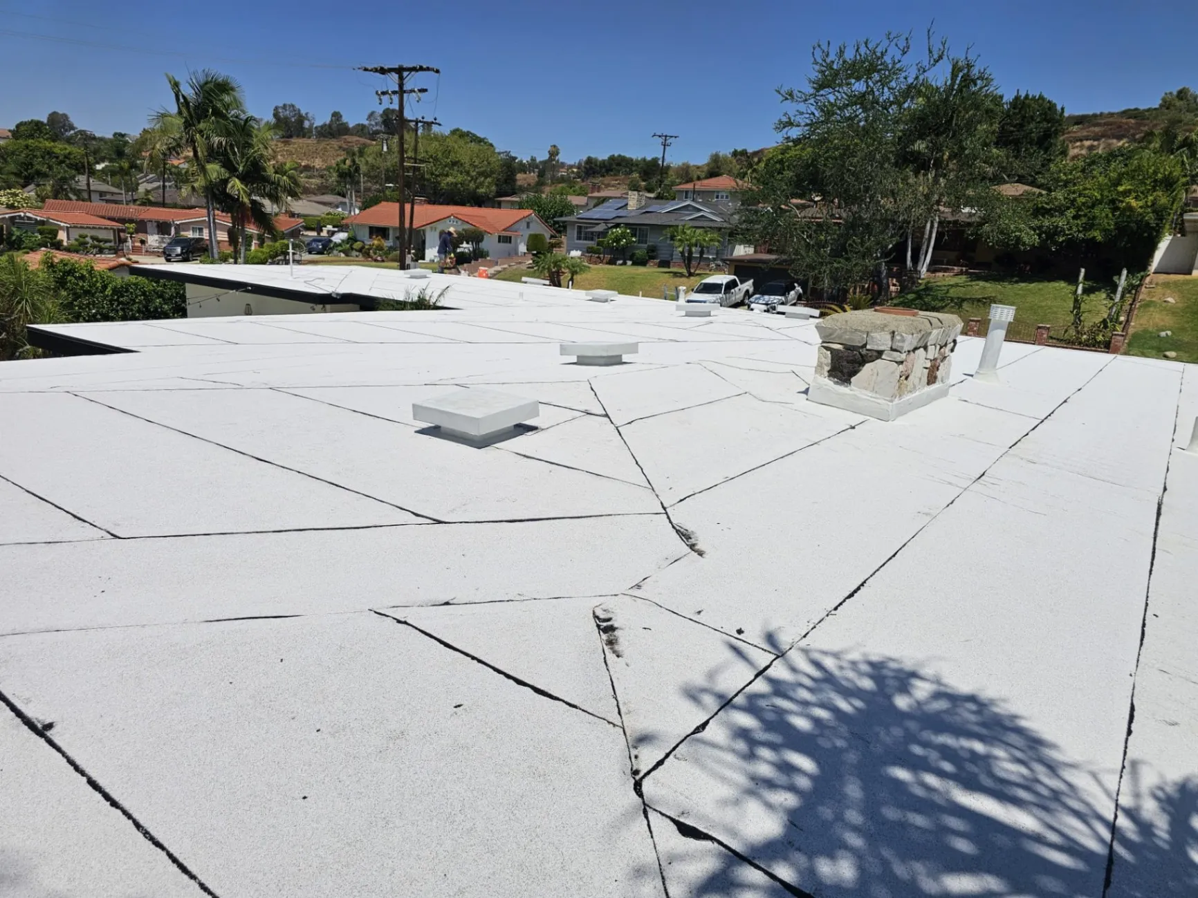 Torch down background