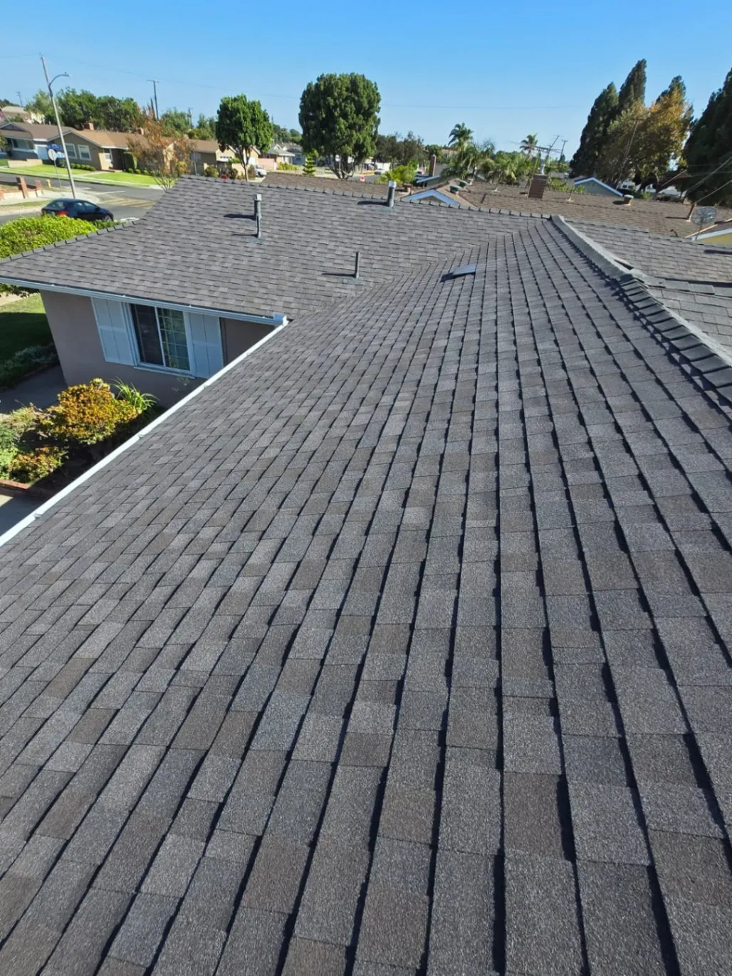 Shingle Roofing Installation background