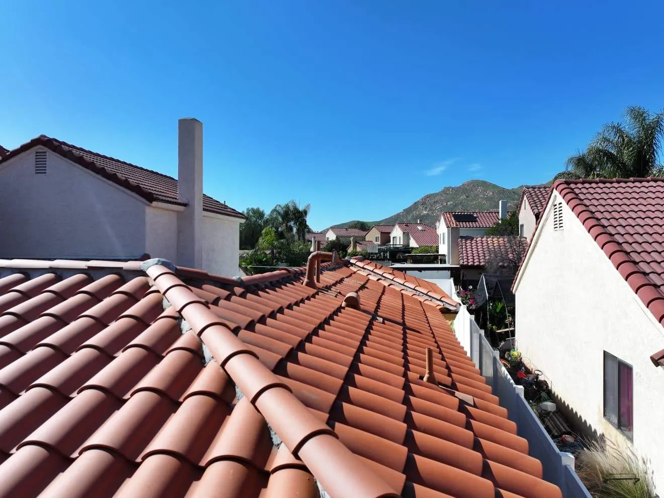 New Roof Installation background