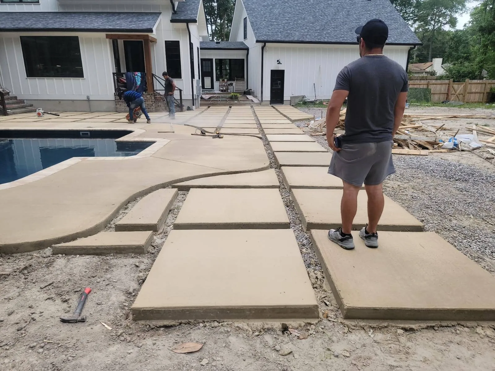 "Building foundations, paving the way for your dream home."