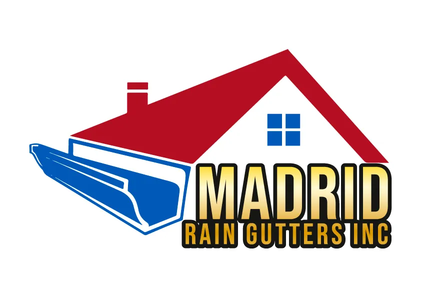 logo Madrid  Rain Gutters  INC