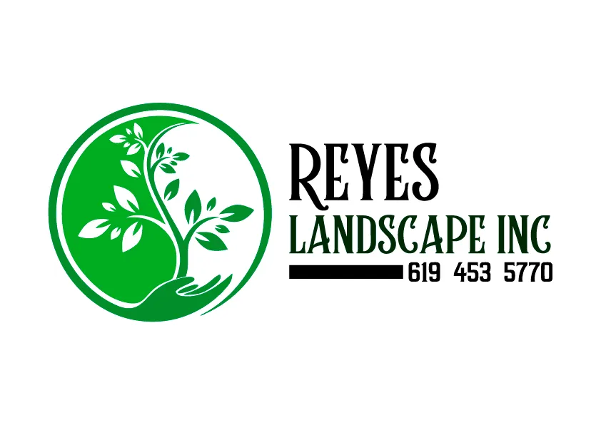 logo Reyes Landscape INC