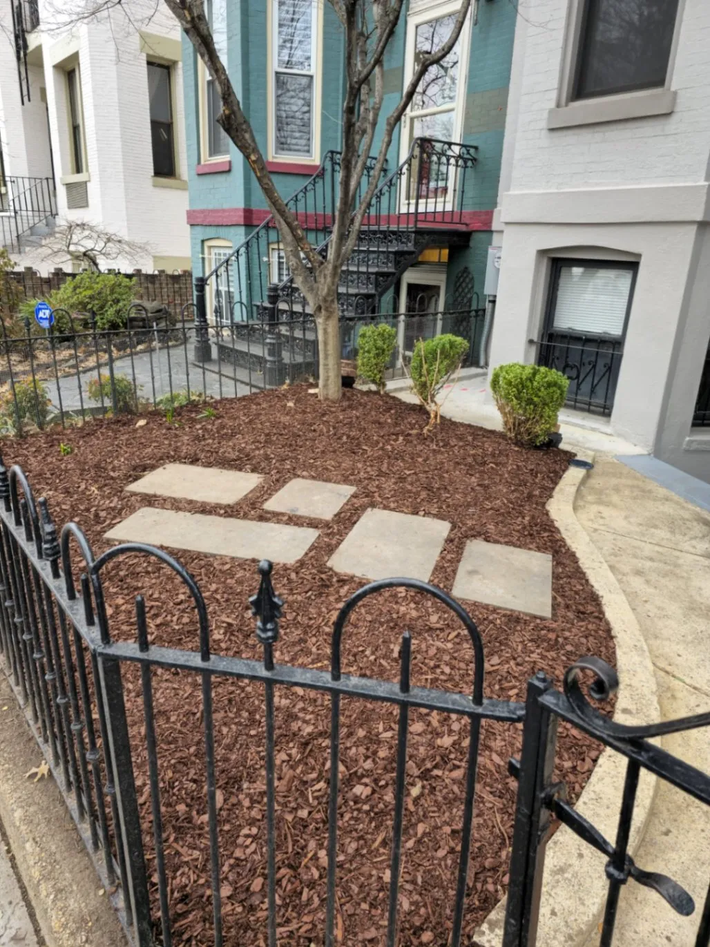 "From dirt to dine, we beautify your space divine."-2