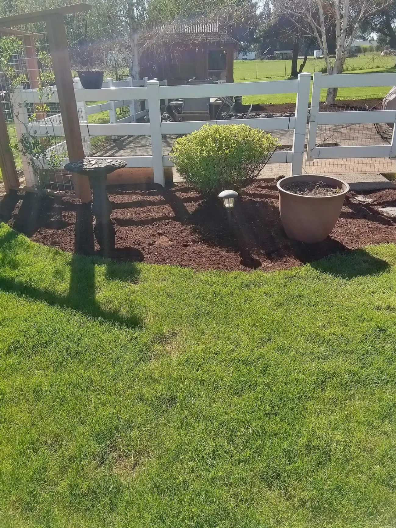 Yard Maintenance background