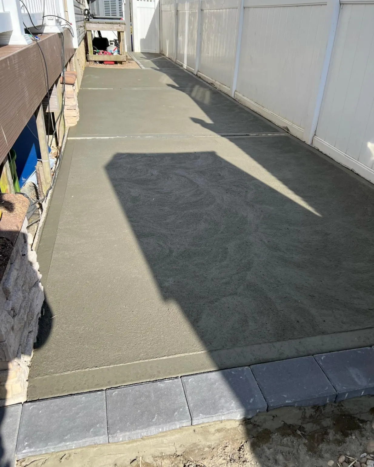 Concrete patios