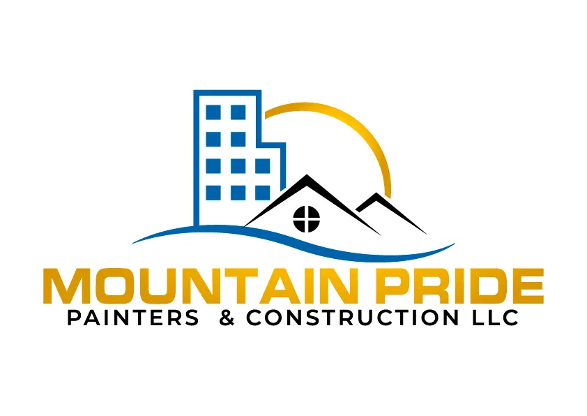 logo Mountain pride painters  and Construction LLC