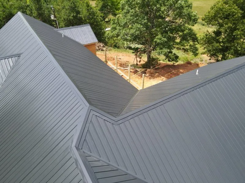 Metal Roofing background
