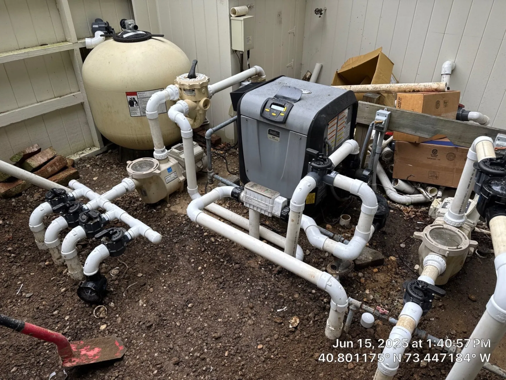 Pool Heater Services background