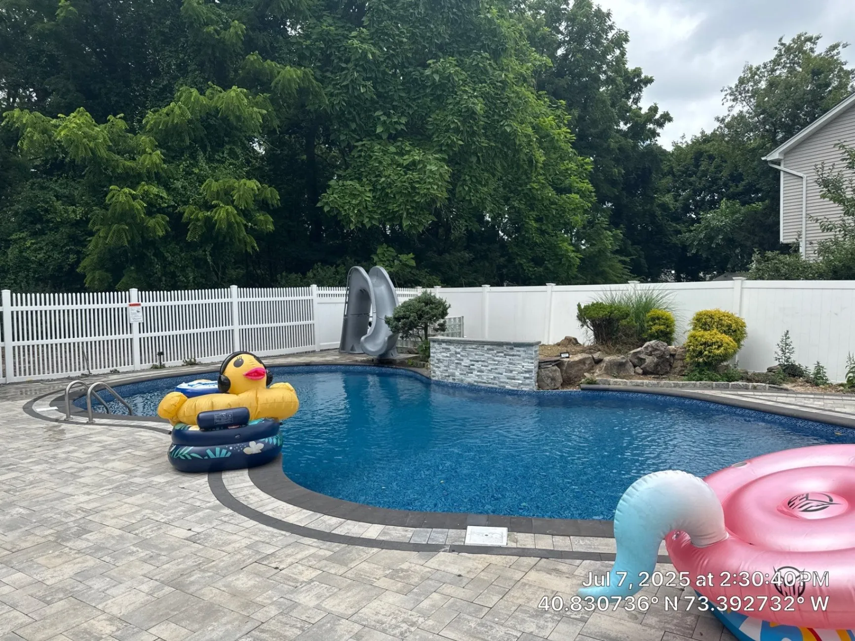 Pool openings background