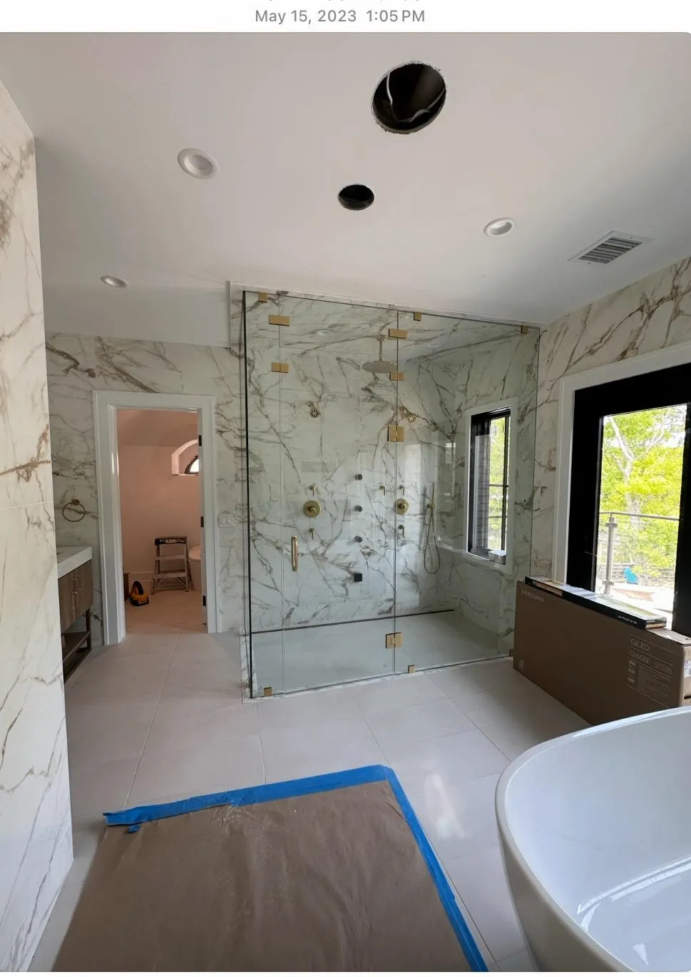 Luxury Large- Format Porcelain Tile background