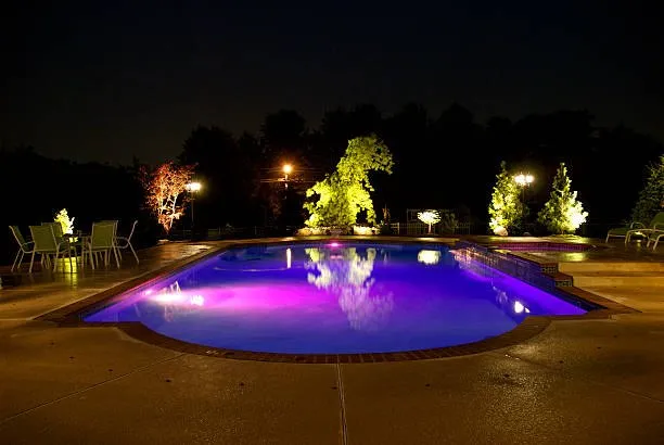 Pool Lights background