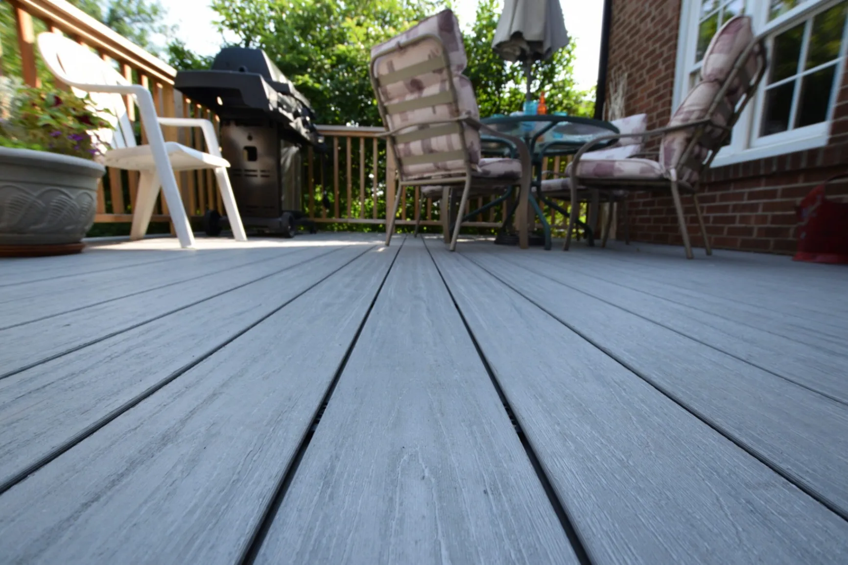 Composite Decking and PVC Decking background